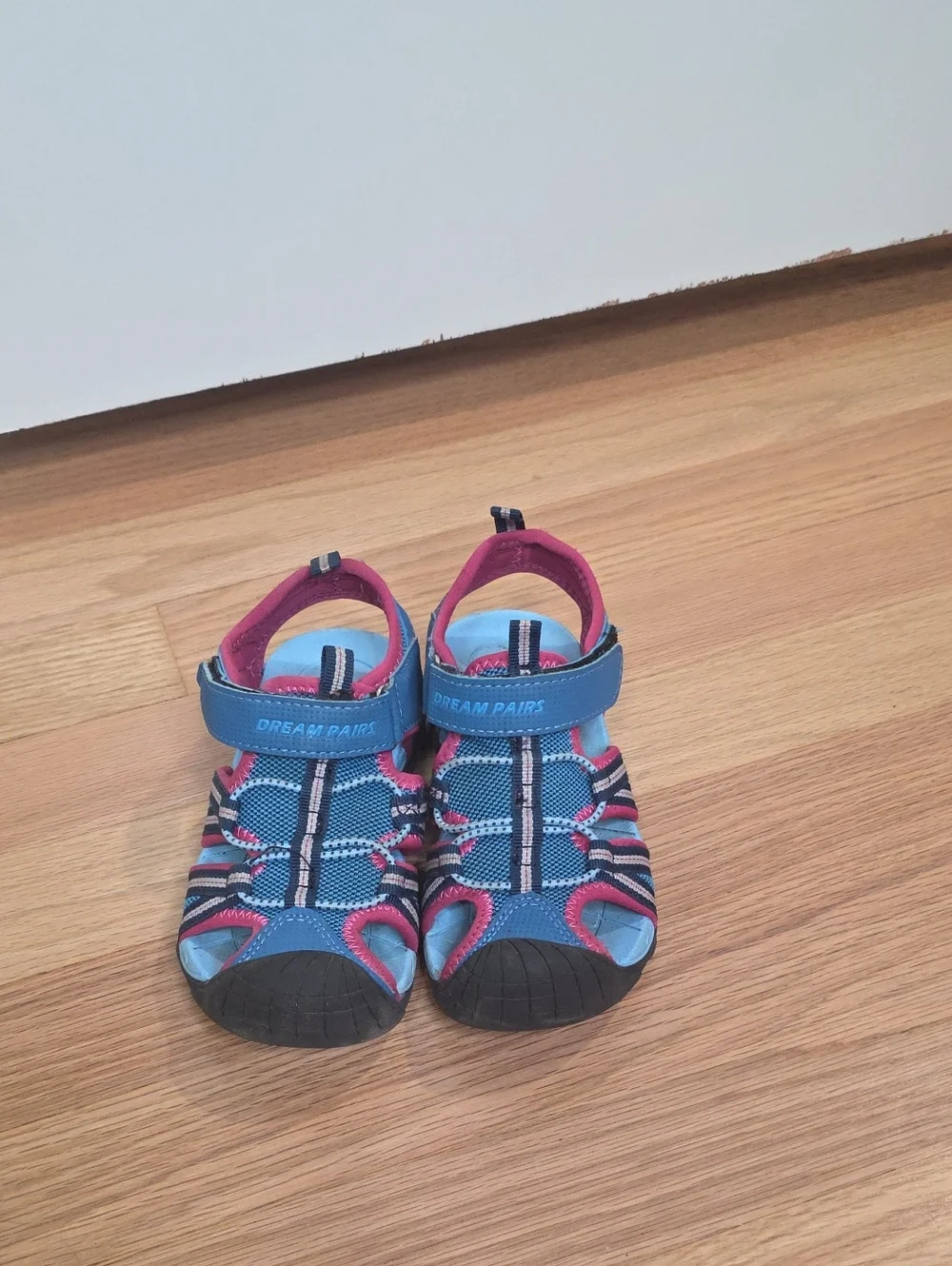 Dream Pairs Kids Blue and Pink Active Sandals